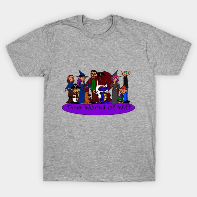 The Cast of The World of Witt T-Shirt by TheWorldofWitt